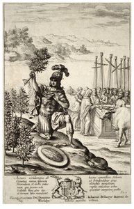 アイネイアスはトラキアに上陸する。状態2 作： Wenceslaus Hollar